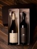 Black Linen Gift Box 2btl